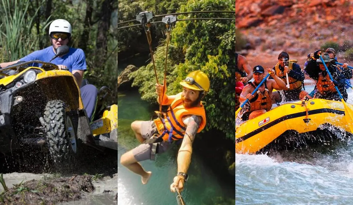 Antalya Full Day 3 in 1 Adventure – White Water Rafting + Quad + Zipline